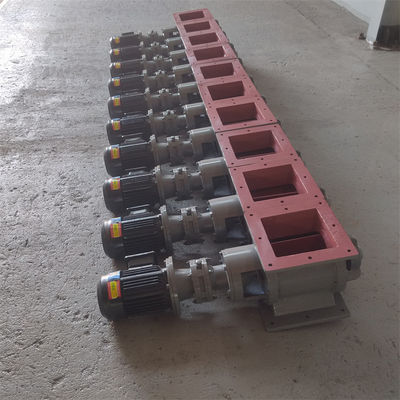 دریچه چرخشی موتورزده الکتریکی Impeller Feeder غبار تخلیه تخلیه Airlock دریچه چرخشی