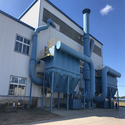 فیلتر کیسه ای پالس جت QMFD96-5 جمع آوری کننده گرد و غبار پالس آفلاین برای تصفیه هوا صنعتی